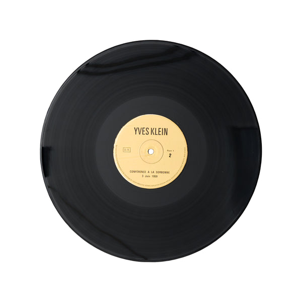 Yves Klein: Conférence à la Sorbonne vinyl