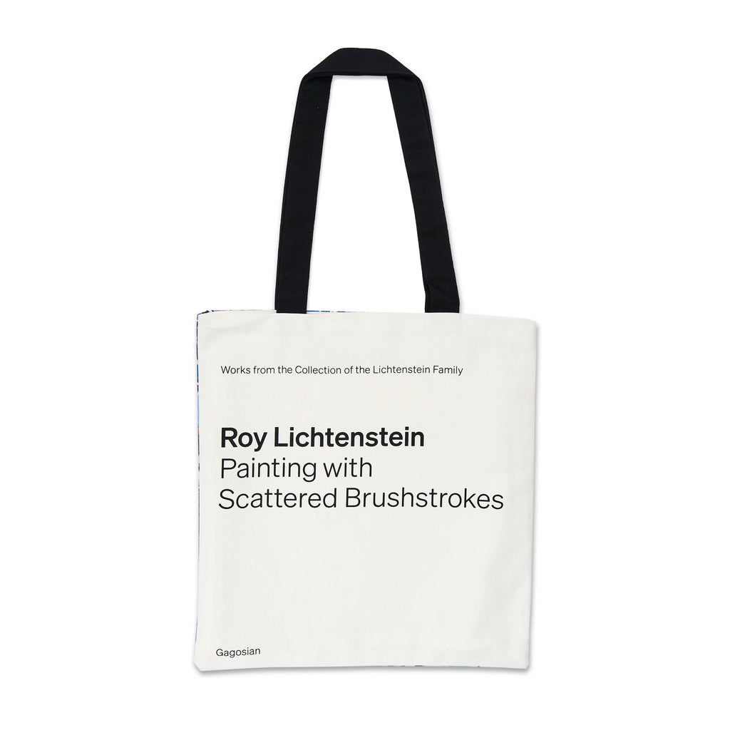 Roy Lichtenstein: Painting with Scattered Brushstrokes Tote Bag