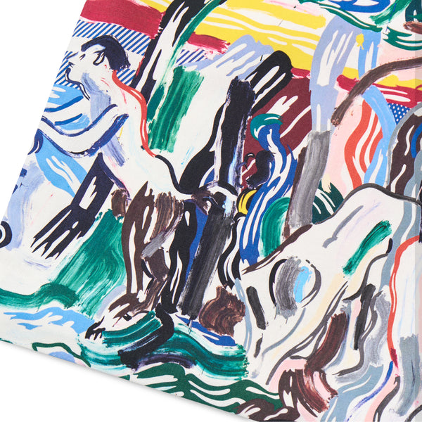 Detail of Roy Lichtenstein: Painting with Scattered Brushstrokes Tote Bag