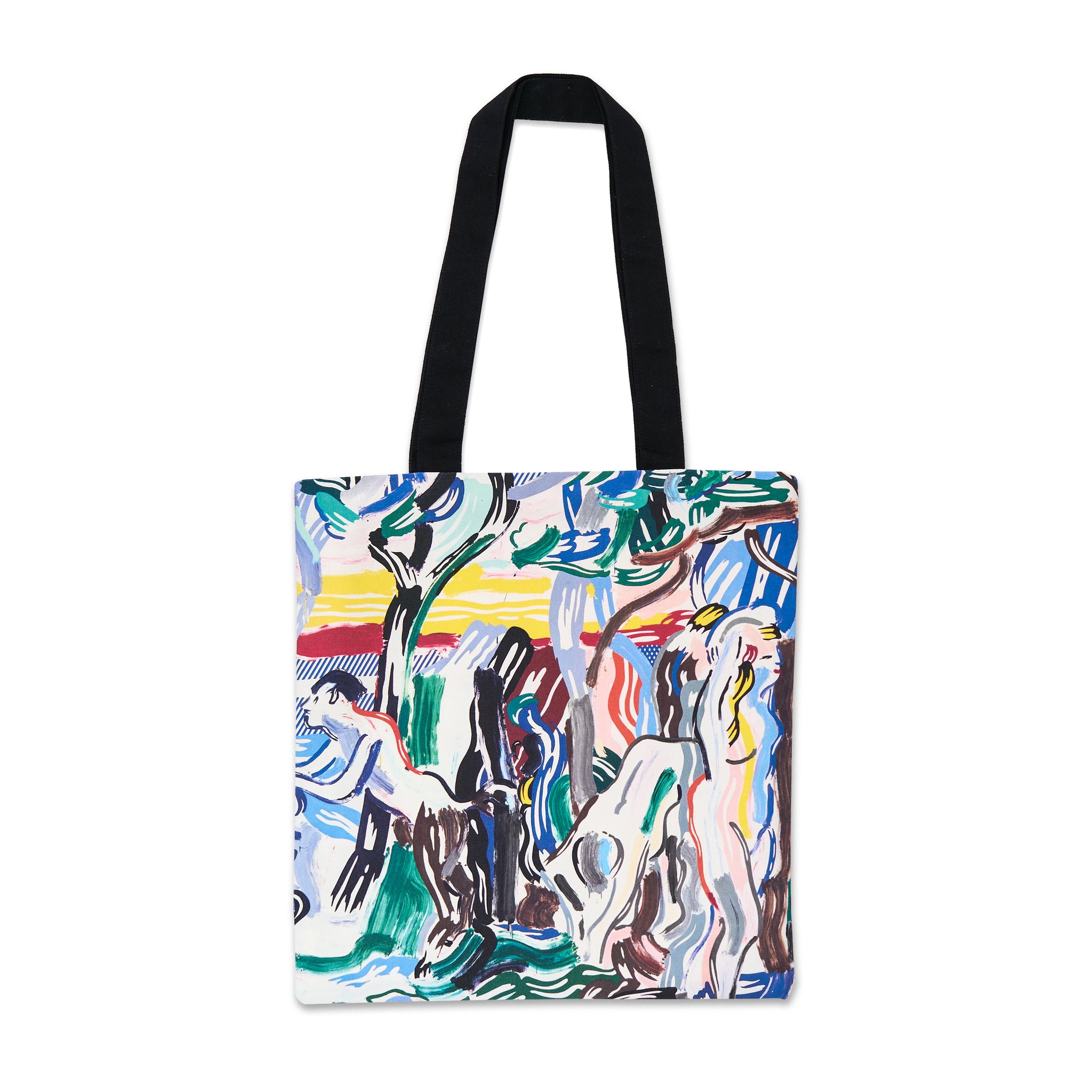 Roy Lichtenstein: Painting with Scattered Brushstrokes Tote Bag