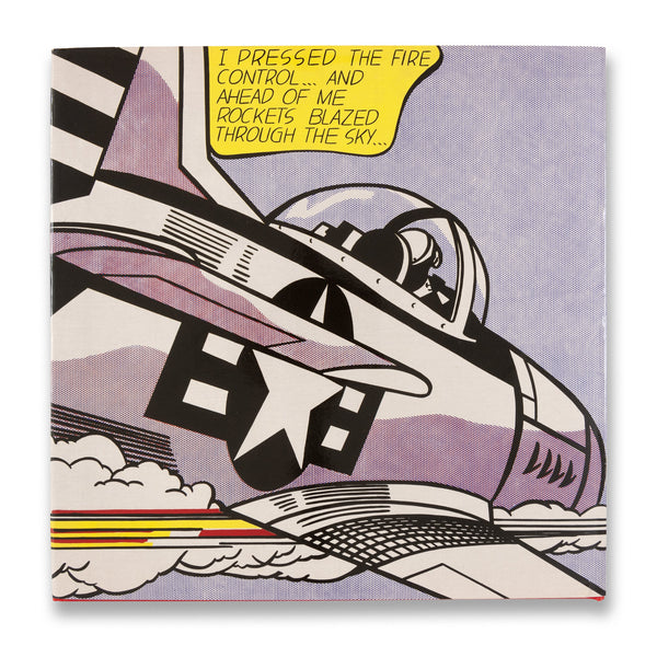 Back cover of the book Interior spread of the rare book Roy Lichtenstein