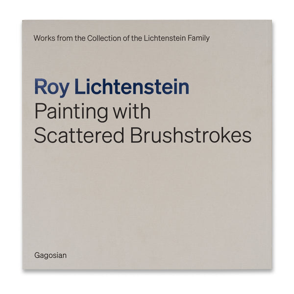 Back cover of Roy Lichtenstein: Painting with Scattered Brushstrokes book