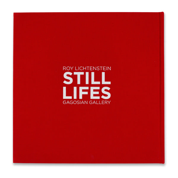 Back cover of the book Roy Lichtenstein: Still Lifes