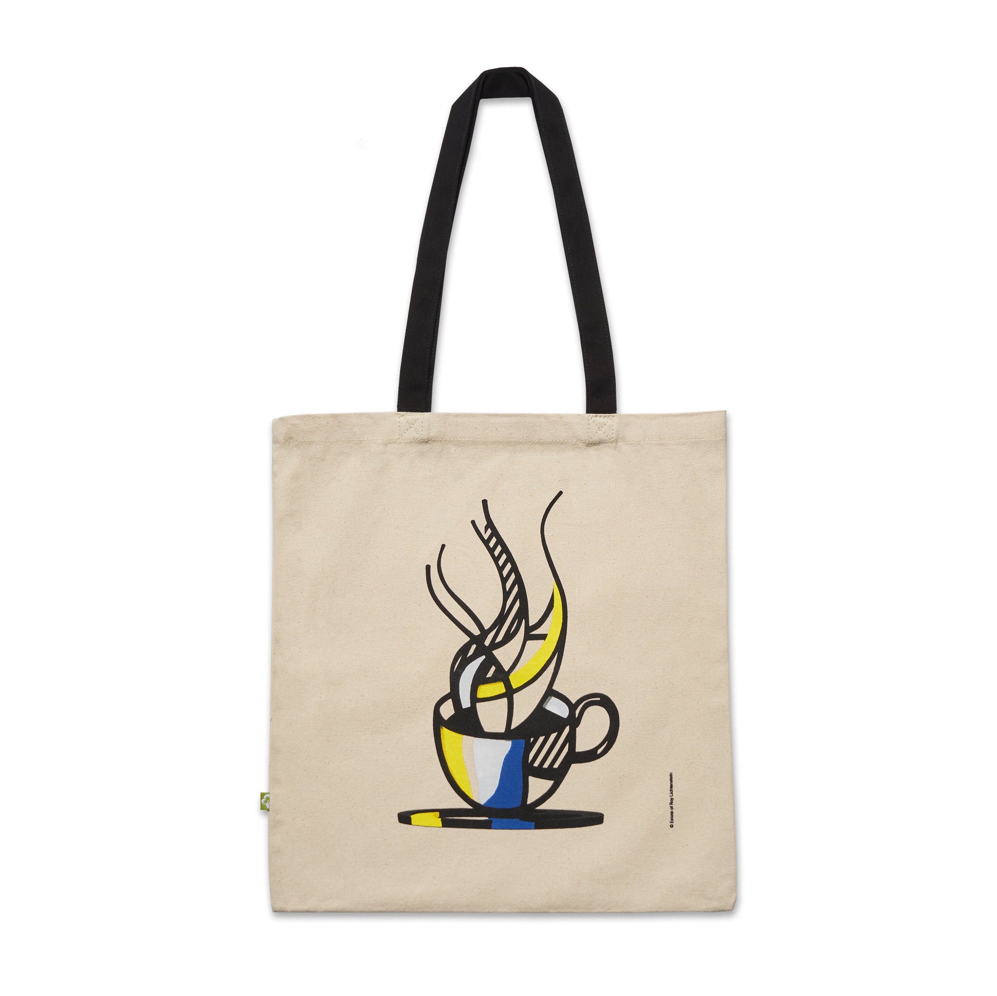 Front of Roy Lichtenstein: Cup and Saucer I Tote Bag