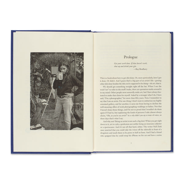 Interior spread of the book Sally Mann: Art Work: On the Creative Life