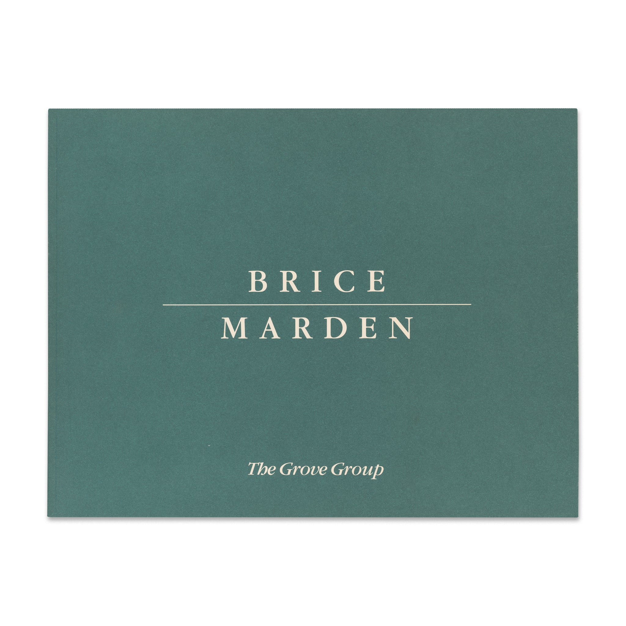 Cover of Brice Marden: The Grove Group book