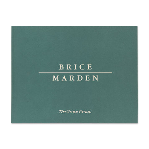 Cover of Brice Marden: The Grove Group book