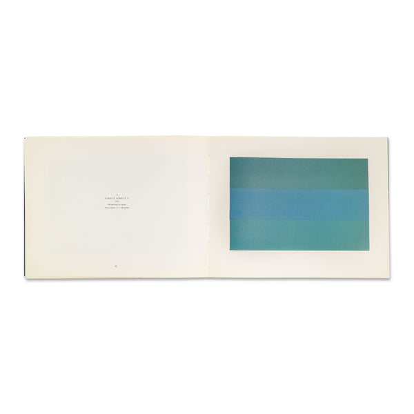 Interior spread of Brice Marden: The Grove Group book