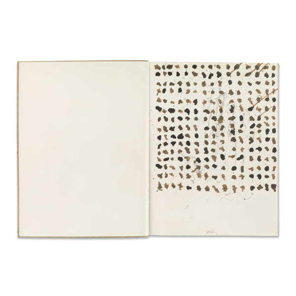 Interior spread of the book Brice Marden, published in 2019