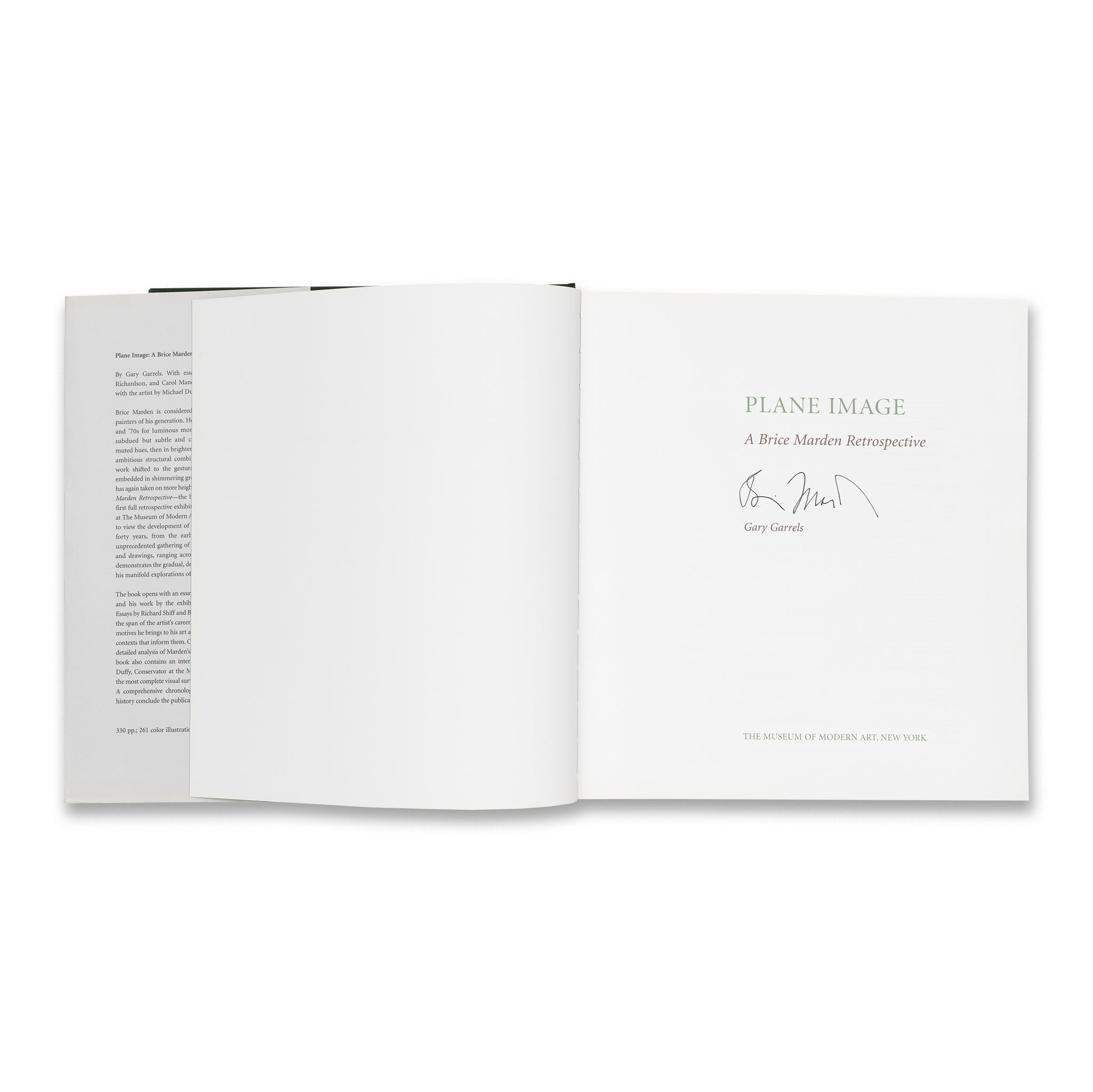 Plane Image: A Brice Marden Retrospective Rare Book | Gagosian Shop
