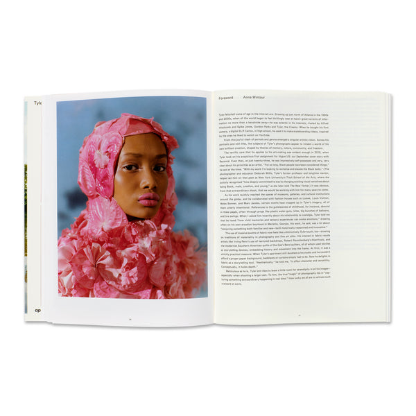 Interior spread of Tyler Mitchell: Wish This Was Real book