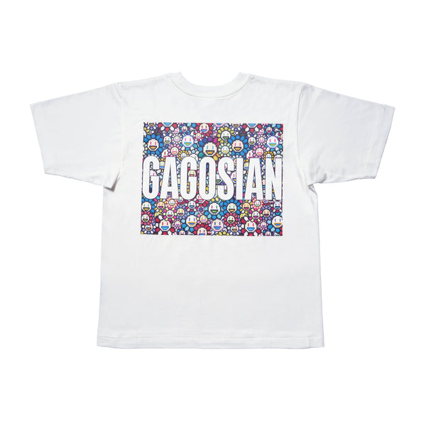 Back of Takashi Murakami × Gagosian Flower Jet Coin T-shirt