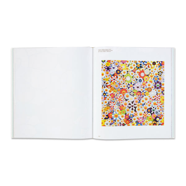 Interior spread of Takashi Murakami: The Octopus Eats Its Own Leg monograph