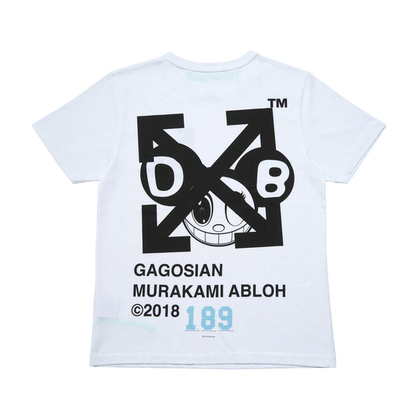 Back of Takashi Murakami and Virgil Abloh: future history T-shirt