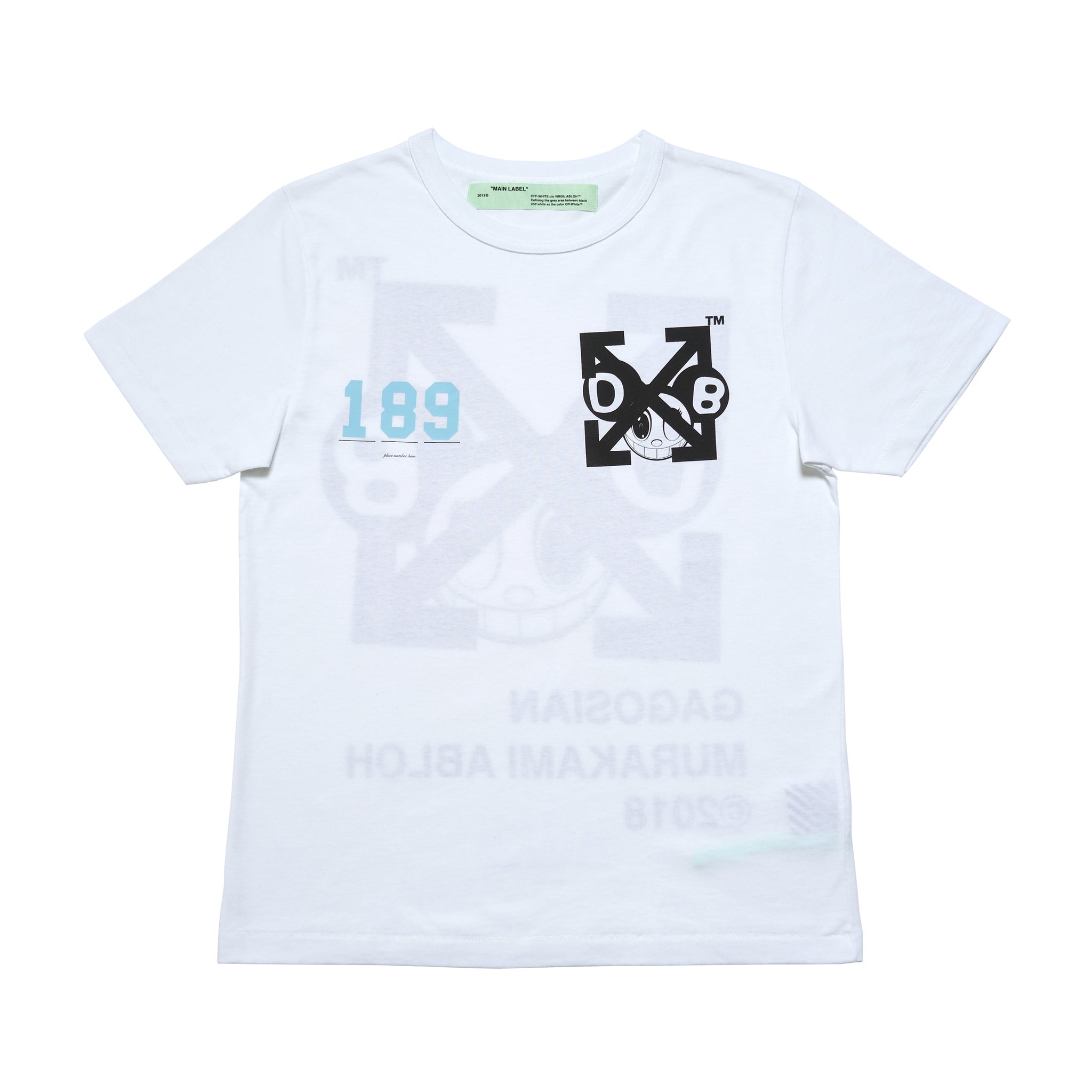 Takashi Murakami and Virgil Abloh future history T shirt Gagosian Shop