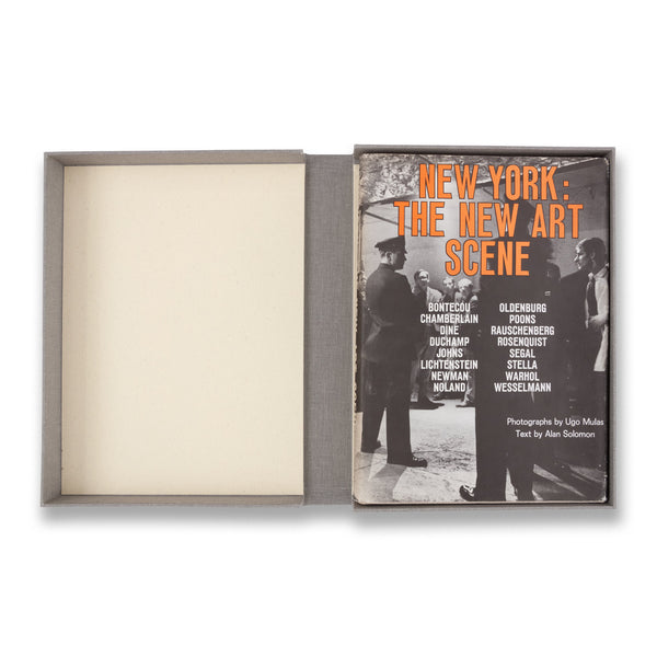 New York: The New Art Scene rare book in clamshell box