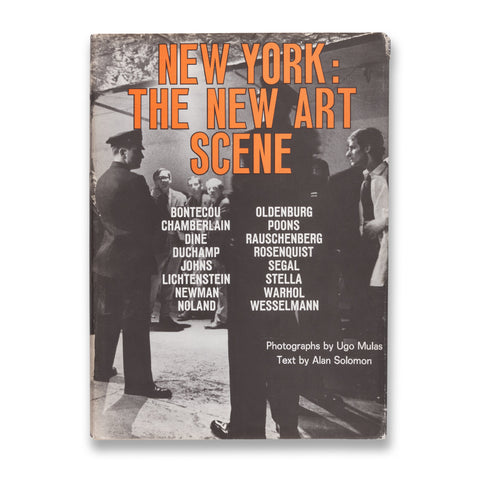 Front cover of New York: The New Art Scene rare book