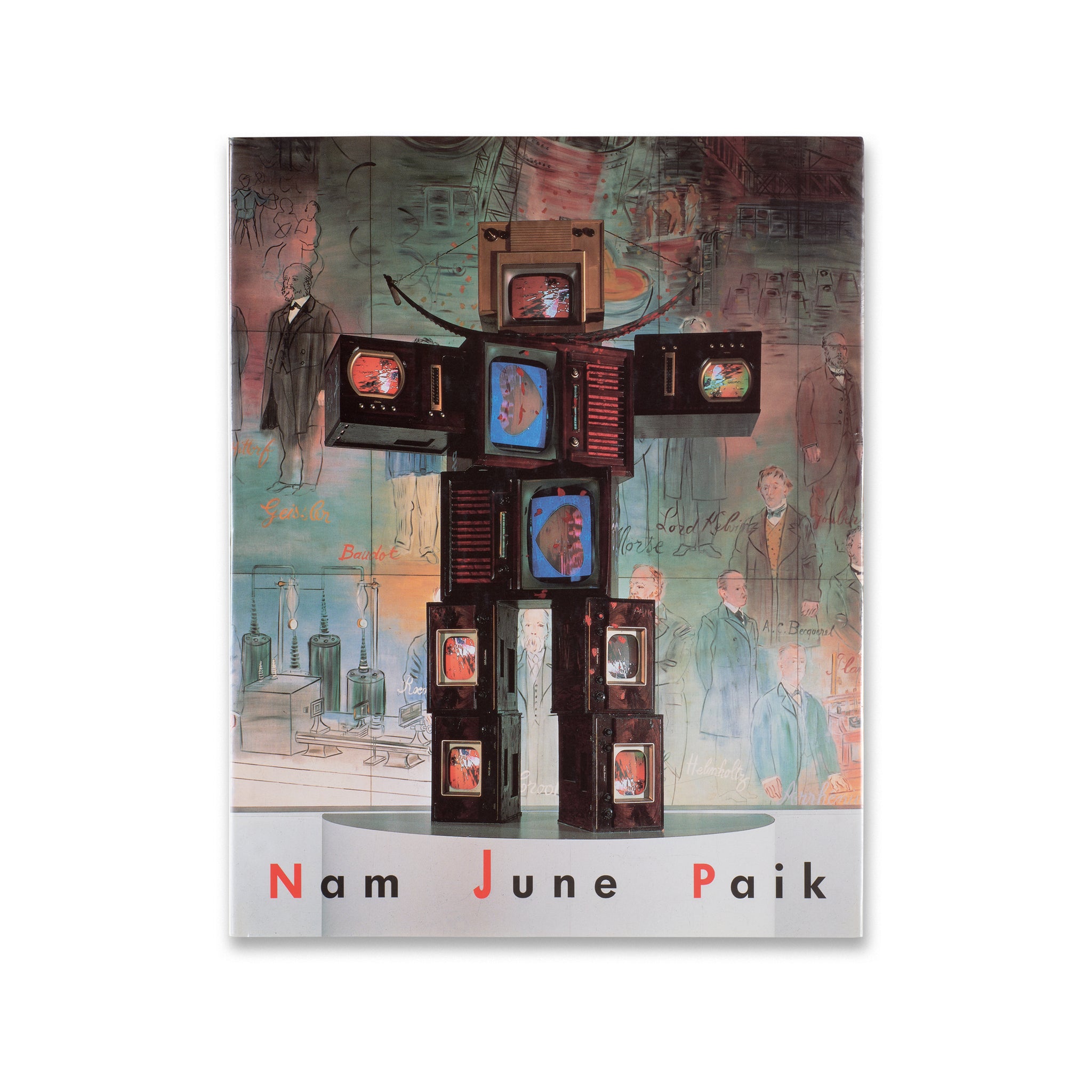 Cover of Nam June Paik: Video Time—Video Space rare book in dust jacket