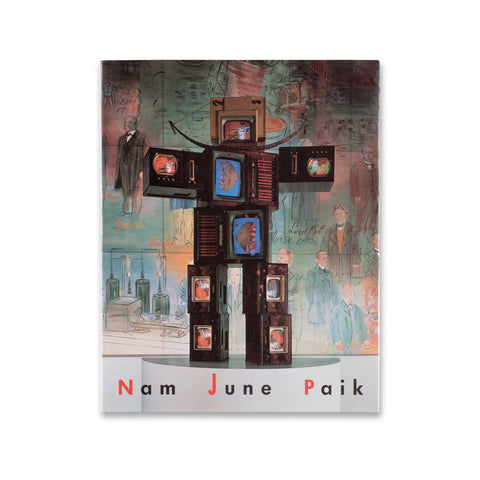 Cover of Nam June Paik: Video Time—Video Space rare book in dust jacket