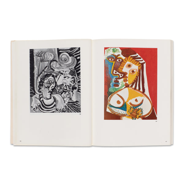 Interior spread of Exposition Picasso 1970–1972 book