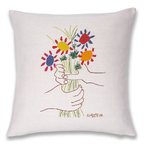 Pablo Picasso: Fleurs et mains Pillowcase