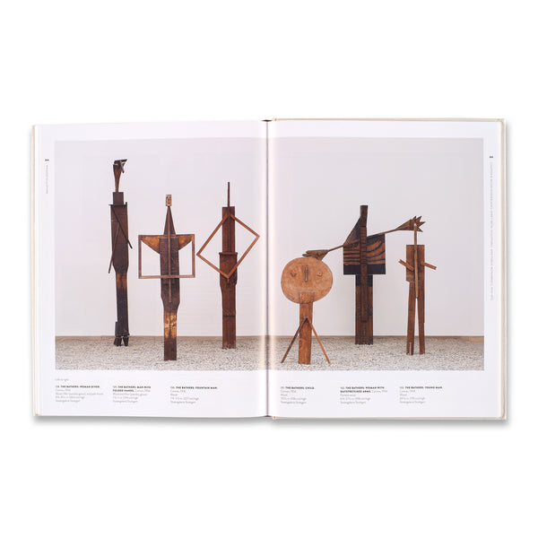 Interior spread of Picasso Sculpture book