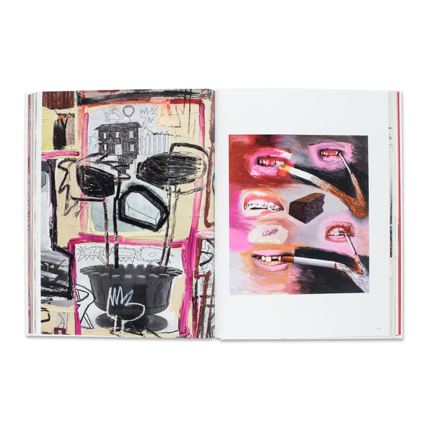 Interior spread of Richard Prince: Folksongs book