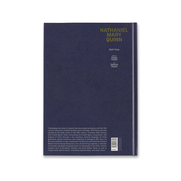 Back cover of Nathaniel Mary Quinn: Split Face book