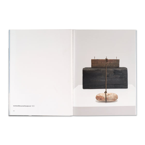 Interior spread of Robert Rauschenberg: Important Early Works from the Cy Twombly Foundation book