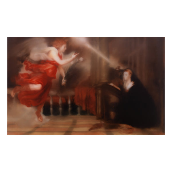Gerhard Richter: Annunciation After Titian print