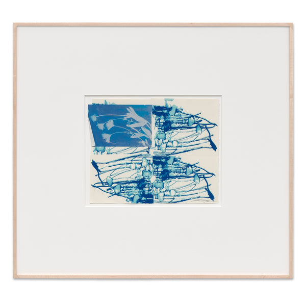 Sterling Ruby: DRFTRS (Daisy Ghost) print in frame