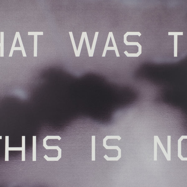 Detail of Ed Ruscha: That Was Then This Is Now II print