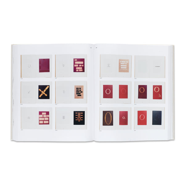 Interior spread of Edward Ruscha Catalogue Raisonné of the Books, Prints, and Photographic Editions, 1960–2022 book (Volume 2)