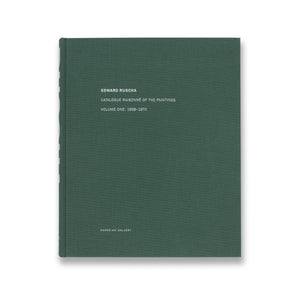Cover of Edward Ruscha Catalogue Raisonné of the Paintings: Volume One, 1958–1970