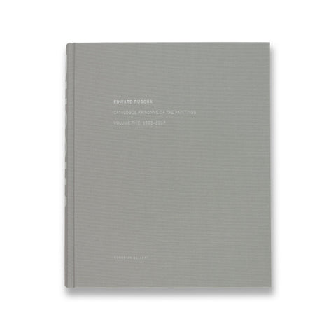 Cover of Edward Ruscha Catalogue Raisonné of the Paintings: Volume Five, 1993–1997