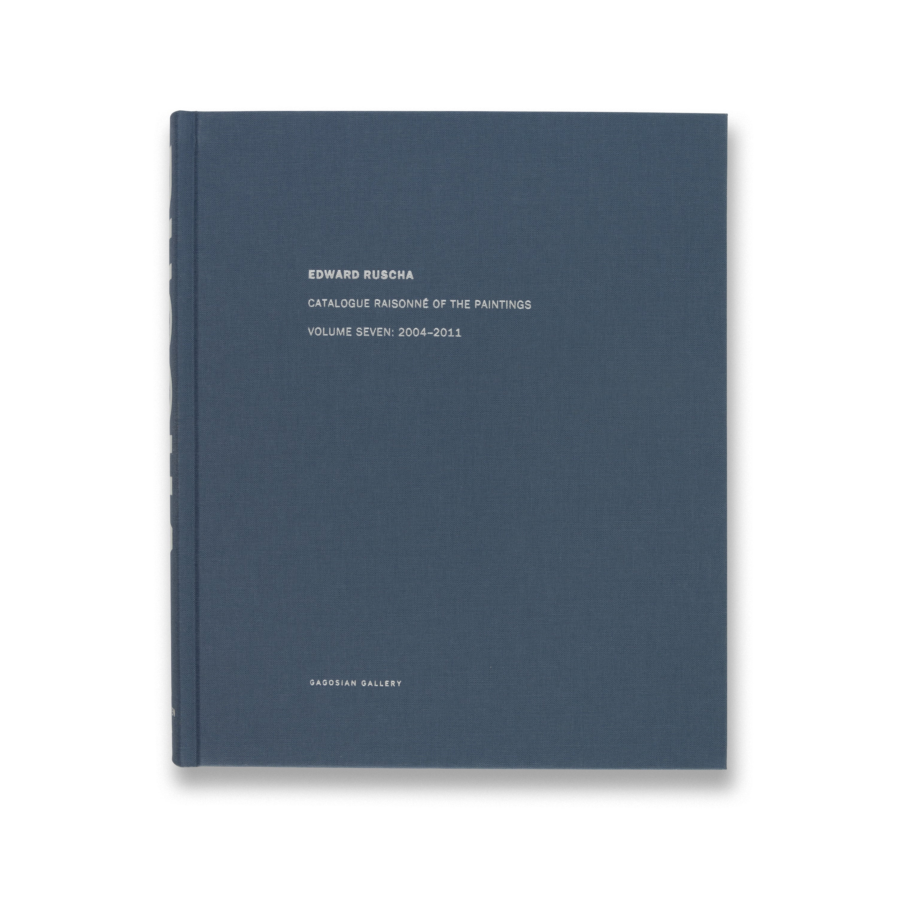 Edward Ruscha /カタログ・レゾネ 絵画 アート1958-1970年 ruscha_cr7_cover_white_98adbfd