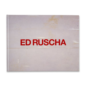 Front cover of Ed Ruscha: Paintings book