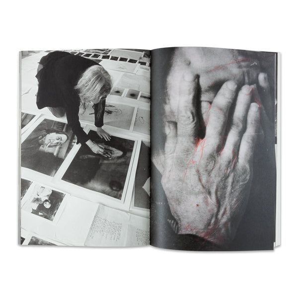 Interior spread of the book Evidence: Soundwalk Collective and Patti Smith