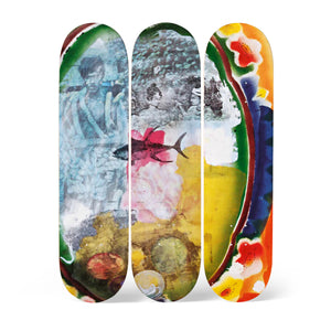 Robert Rauschenberg: Sri Lanka VI Skateboard Decks