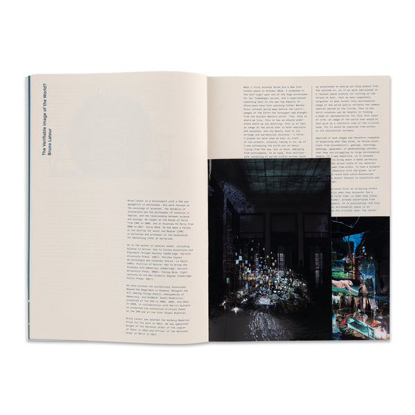 Interior spread of the book Sarah Sze: De nuit en jour