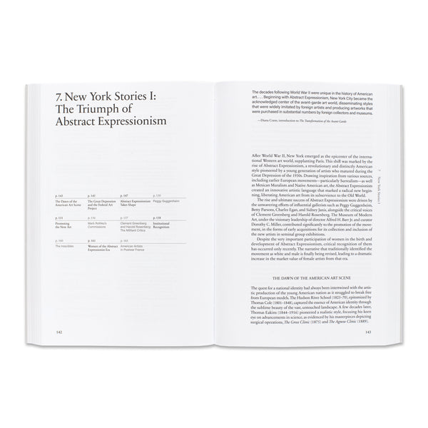 Interior spread of Trading Beauty: Art Market Histories from the Altar to the Gallery book