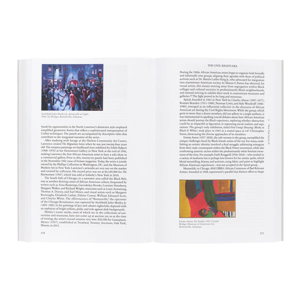 Interior spread of Trading Beauty: Art Market Histories from the Altar to the Gallery book