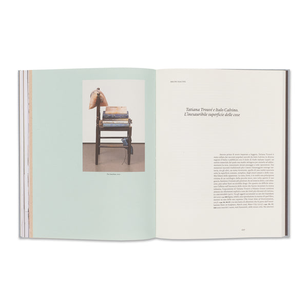 Interior spread of Tatiana Trouvé: The Strange Life of Things book