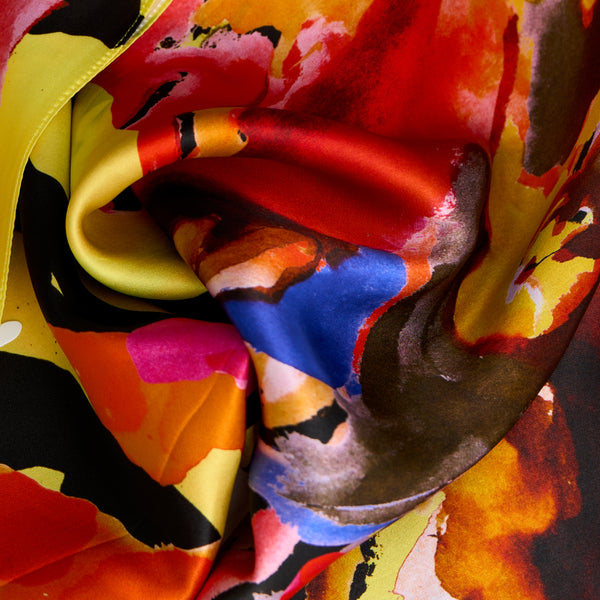 Detail of Urs Fischer: Unknown Hands and Feet Scarf