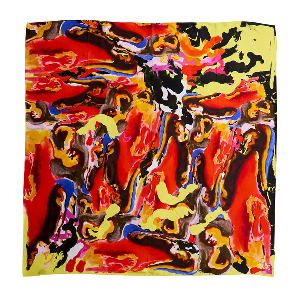 Urs Fischer: Unknown Hands and Feet Scarf