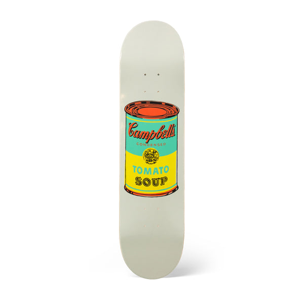 Andy Warhol: Campbell’s Soup Cans Skateboard Deck (Yellow)