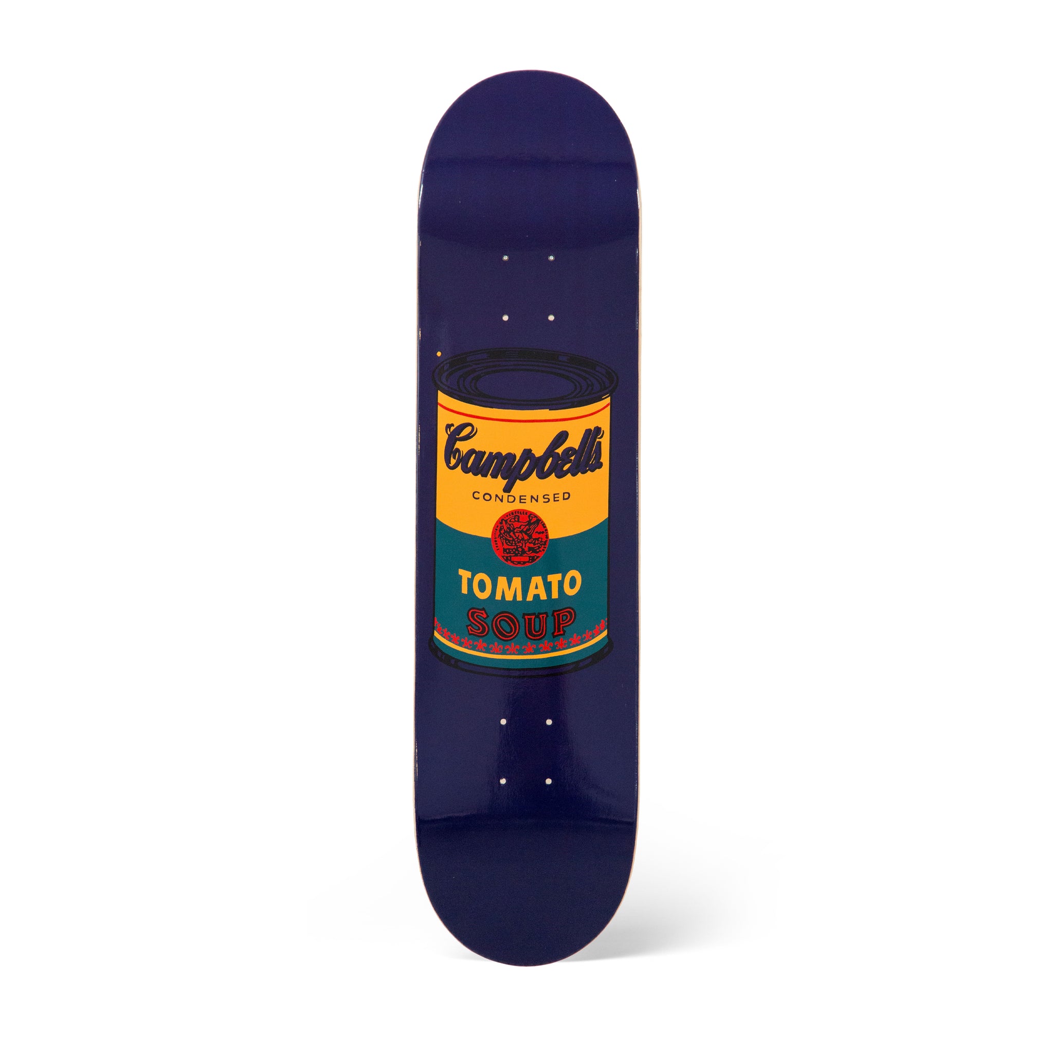 アンディウォーホル×THE SKATEROOM スケートデッキ キャンベルスープ Andy Warhol Colored Campbell's Soup Skateboard | THE SKATEROOM