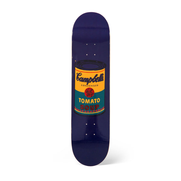 Andy Warhol: Campbell’s Soup Cans Skateboard Deck (Teal)