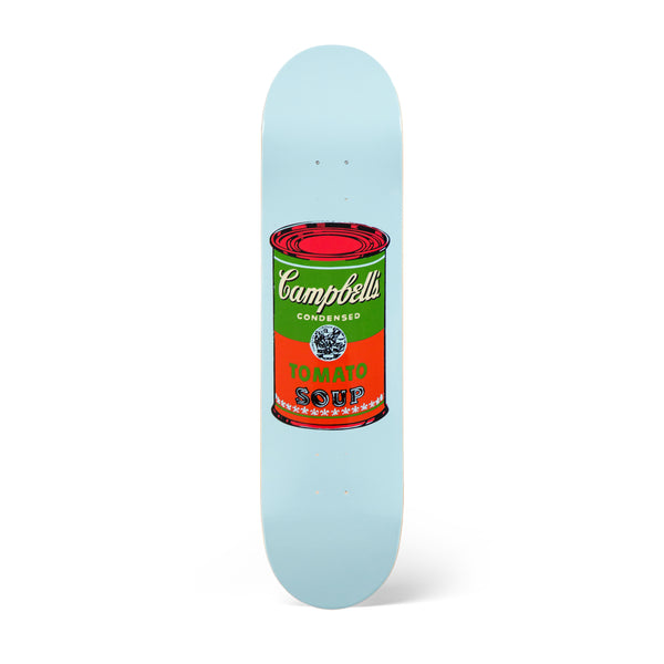 Andy Warhol: Campbell’s Soup Cans Skateboard Deck (Red)