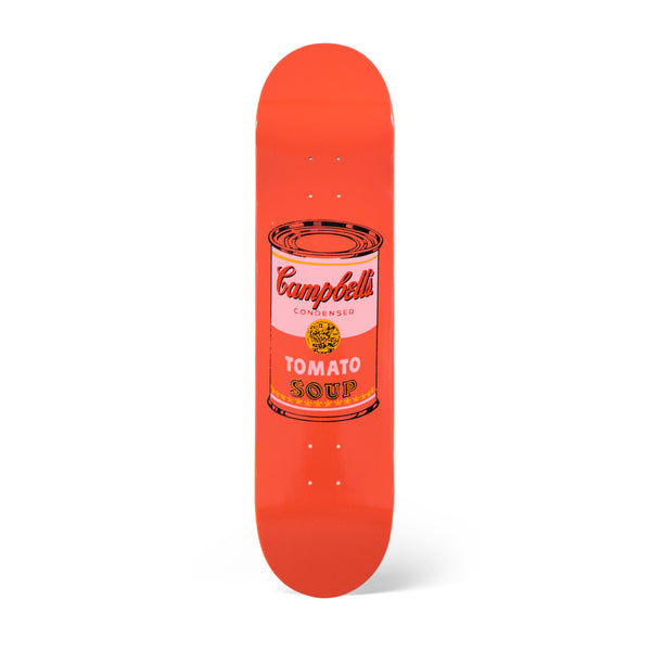 Andy Warhol: Campbell’s Soup Cans Skateboard Deck (Peach)